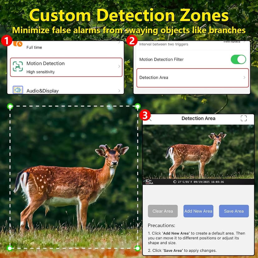 Trail Camera, 60MP Hunting Camera with WiFi, 32GB TF Card, Night Vision, Motion Activated, IP66 Waterproof, 120°Wide-Angle for Deer Scouting or Home Security, APP Control, H.264 MP4 Video
