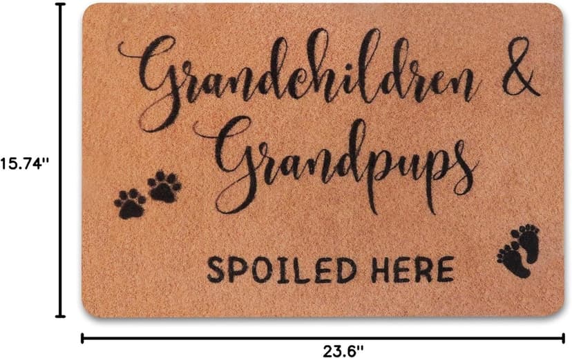 Grandma Gifts,Christmas Nana Gifts for Grandma,Gifts for Grandparents,Grandpa Gifts Birthday Gifts,Gigi Grandma Gifts from Granddaughter Grandchildren Grandson Grankids,Doormats Home Decor