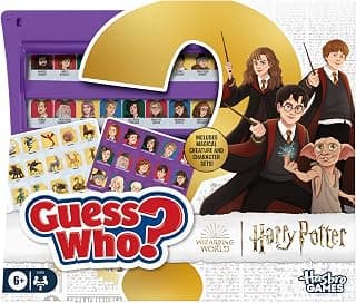 Guess Who? HARRY POTTER Edition Board Game | Ages 6 and Up | 2 Players | Fun Games for Kids and Preschoolers | Family Gifts (Amazon Exclusive) B0D94X5WQR