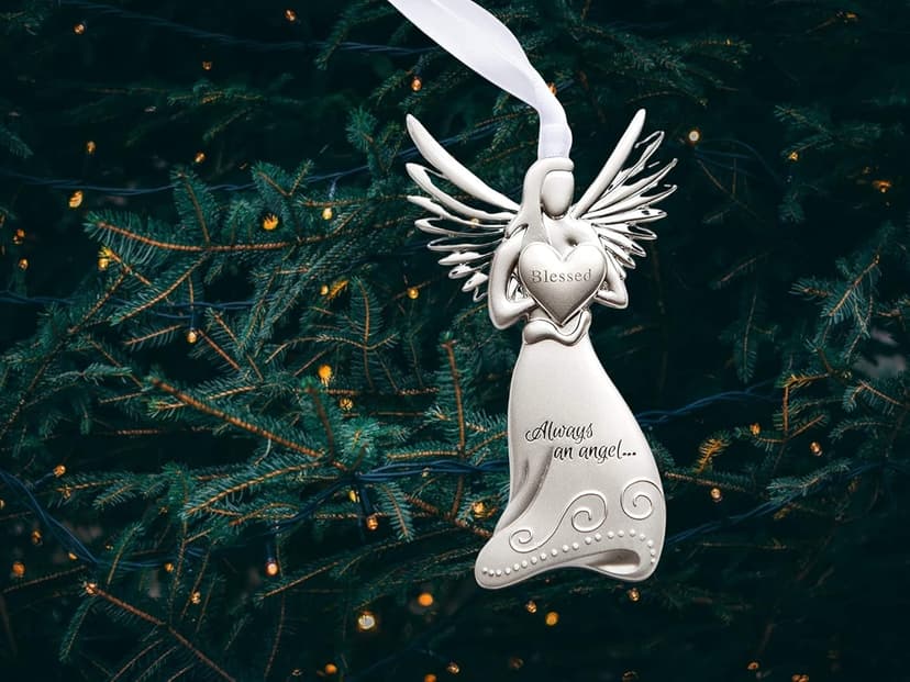 Always an Angel Keepsake Gift/Ornament for Infant or Child on Christening/Baptism Gift for Girl or Boy