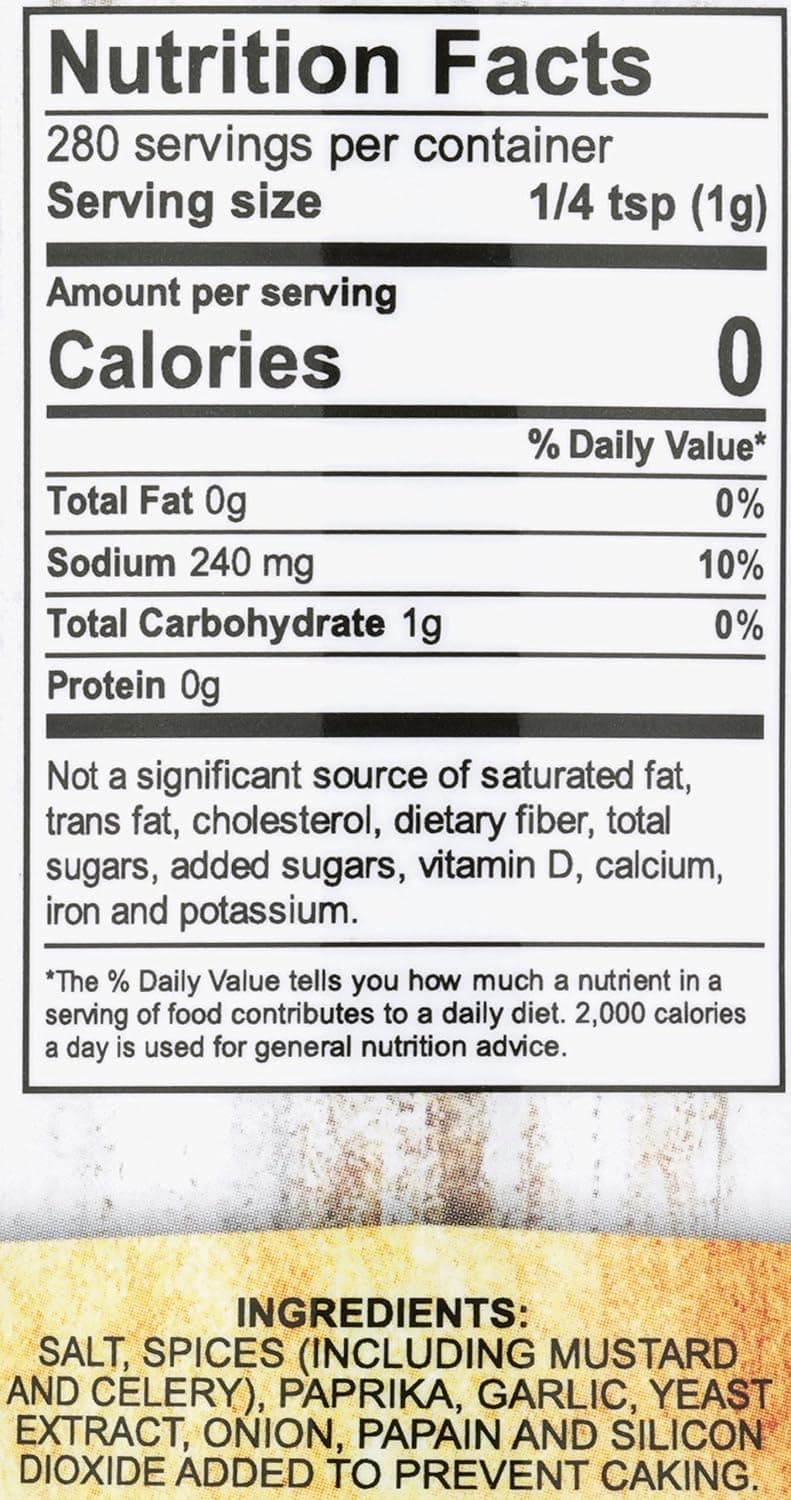 Adams Texas Style Smoked Brisket Low N’ Slow Rub, 9.89 Ounce Bottle (Pack of 3)