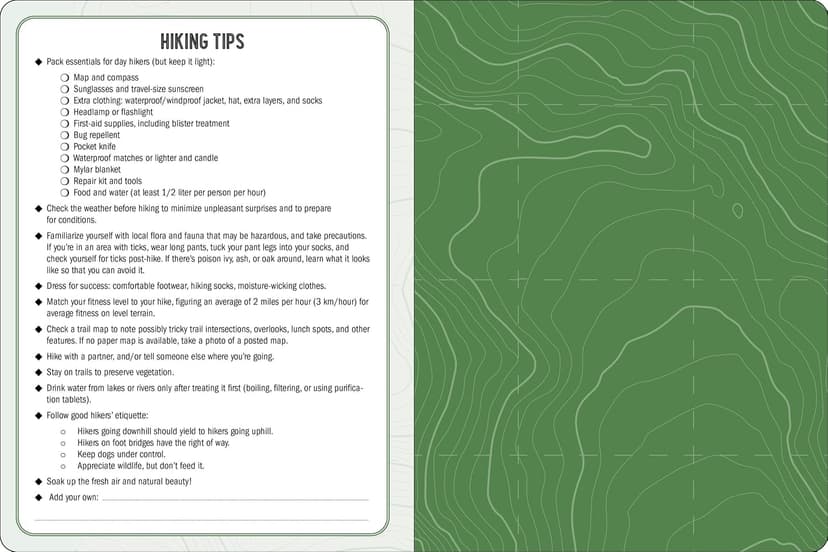 The Hiking Logbook 1441337334