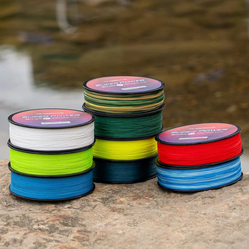 KastKing SuperPower Braided Fishing Line - Abrasion Resistant Braided Lines – Incredible Superline – Zero Stretch – Smaller Diameter – A Must-Have!