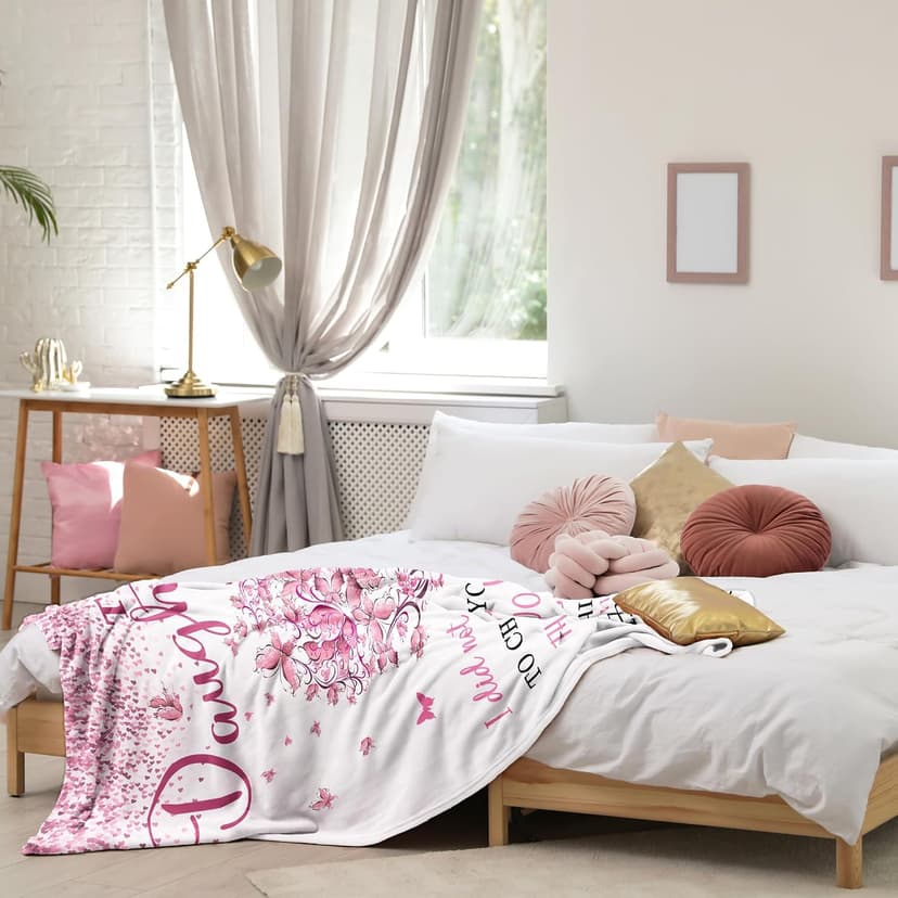 Daughter in Law Christmas Birthday Gifts from Mother Father in Law, Daughter in Law Gifts for Mothers Day Wedding Day Daughter in Law Gifts, Gifts for Daughter in Law Blanket 60"x50" B0CF9GRYX7