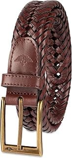 DOCKERS mens Braided Belt