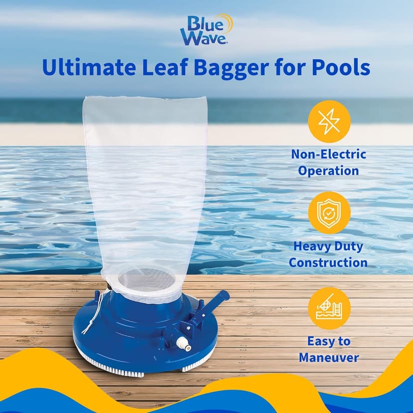 Blue Wave Leaf Bagger