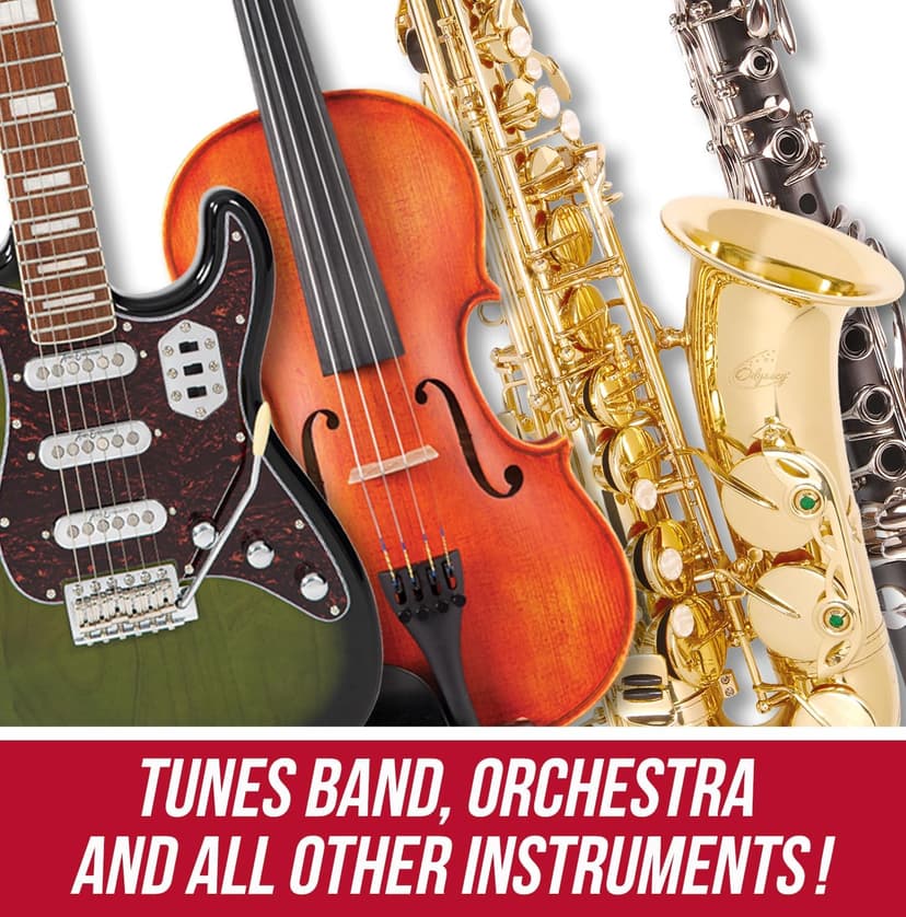 Snark Silver Snark Chromatic Tuner, Red (SIL-RED)