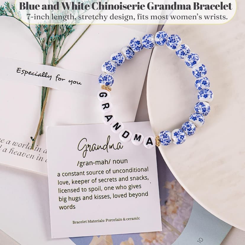 Mothers Day Gifts For Grandma, Grandmother Birthday Christmas Gifts Ideas from Grandkids, Granddaughter, Grandson - Best Grandma Gift Basket