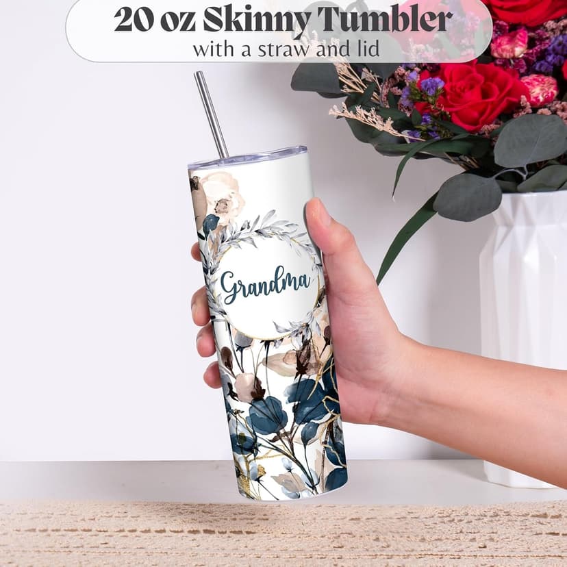 Mothers Day Gifts For Grandma, Grandmother Birthday Christmas Gifts Ideas from Grandkids, Granddaughter, Grandson - Best Grandma Gift Basket