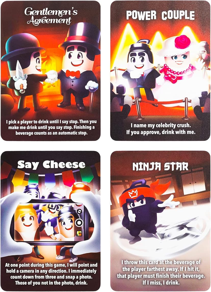 Lost Boy Entertainment King’s Cup Extreme - Party Games - Card Games for Adults - Date Night - Couples Games - Travel Games - Laugh Out Loud - TikTok Viral