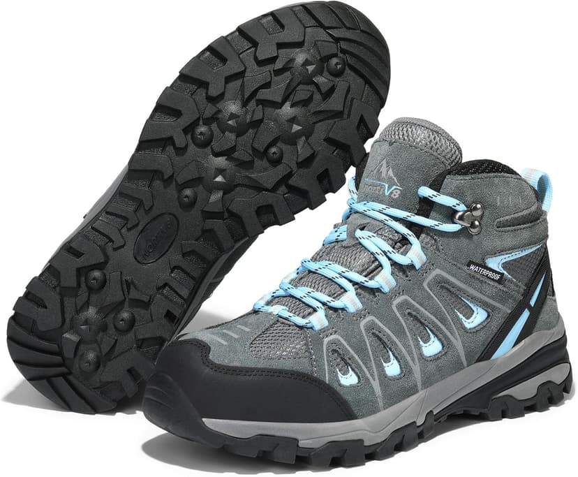 NORTIV 8 Women's Waterproof Hiking Boots Outdoor Trekking Camping Trail Hiking Boot Seeker