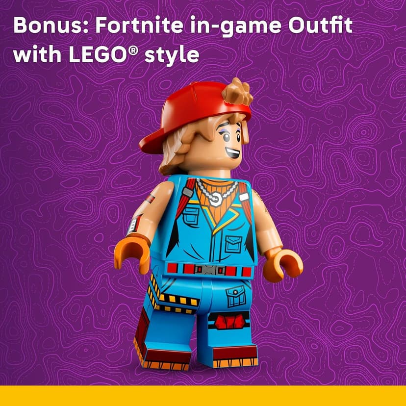 LEGO Fortnite Peely & Sparkplug’s Camp Kids Toy - Pretend Play and Video Game Building Set for Girls & Boys, Ages 7+ - Fortnite Toy Figures Peely, Sparkplug, & More - Gift Idea for Birthdays - 77075 B0DRW647G6