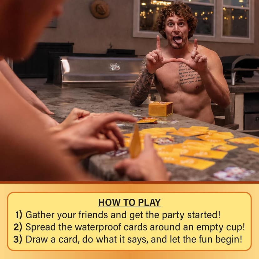 Lost Boy Entertainment King’s Cup Extreme - Party Games - Card Games for Adults - Date Night - Couples Games - Travel Games - Laugh Out Loud - TikTok Viral