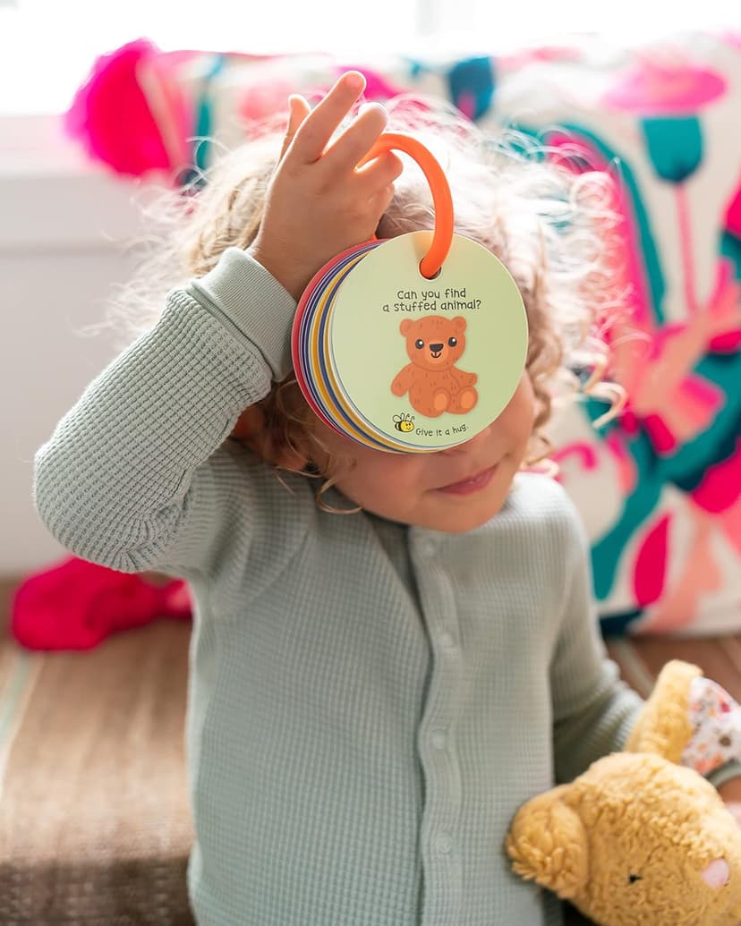 MOLLYBEE KIDS Toddler Scavenger Hunt Cards at Home, Toddler Activity, Ages 2, 3, Indoor Scavenger Hunt Game