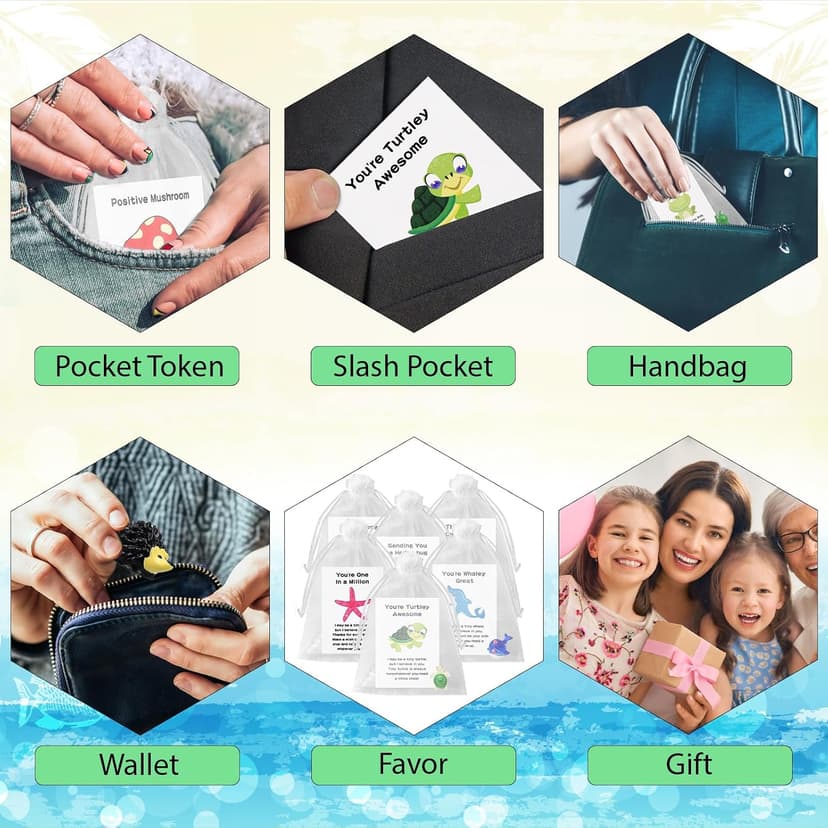 100 Set Employee Appreciation Gift Bluk for Coworkers Resin Animal Gifts with Pun Inspirational Note Cards for Thank You Office Staff Team Teachers, Nurses B0DXPVMLDZ