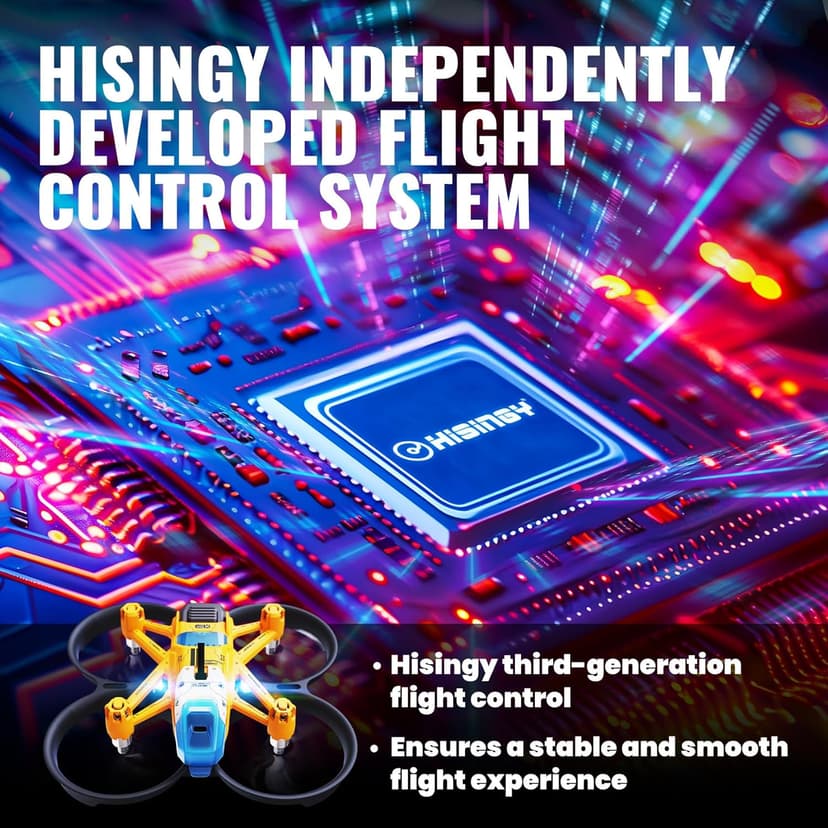 HISINGY Firefly FPV Done Kit,FPV Drone for Kids and Beginners,Micro Drone with Camera, APP Control, Altitude Hold, Video Record and Download,Kids Toys for Boys and Girls, Gift Toys for Birthdays