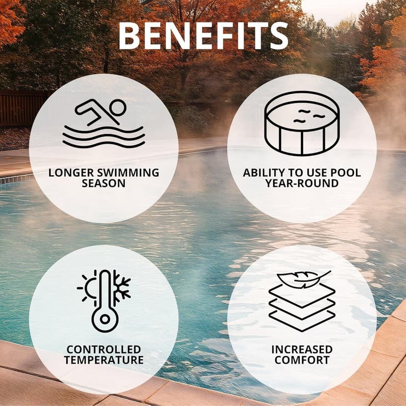 Raypak 406,000 BTU Digital Electronic Ignition Propane Pool Heater