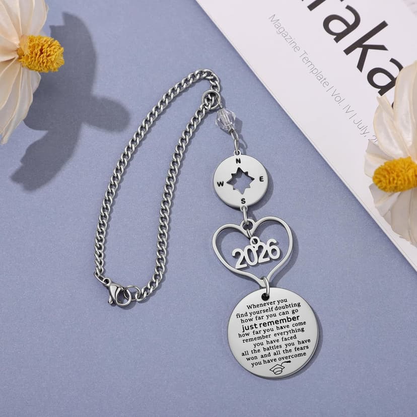 Graduation Gifts Car Rear View Mirro Accessories Hanging Pendant B0DZX58KSK