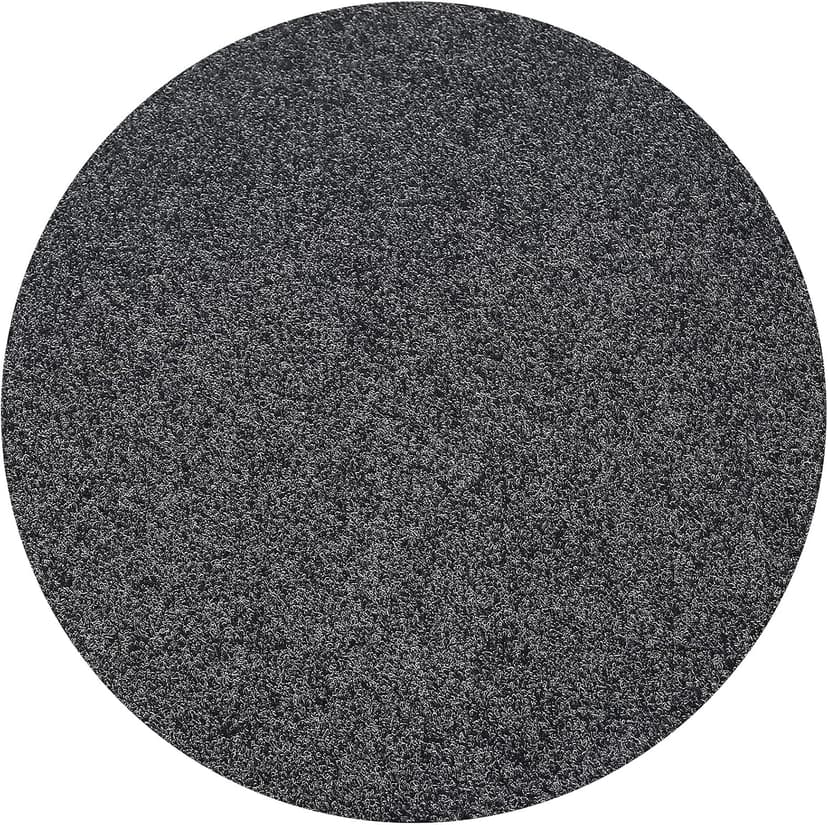 Office Chair Mat, Round Floor Mat for Home, 39inch Diameter Low Pile Heavy Duty Non Slip Multi-Purpose Desk Chair Mat Rug for Hardwood Tile Floor Carpets (Dark Grey)