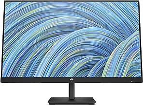 HP V24v G5, 23.8-inch, Full HD (1920 x 1080) FHD Monitor, AMD FreeSync (V24v G5, Black)