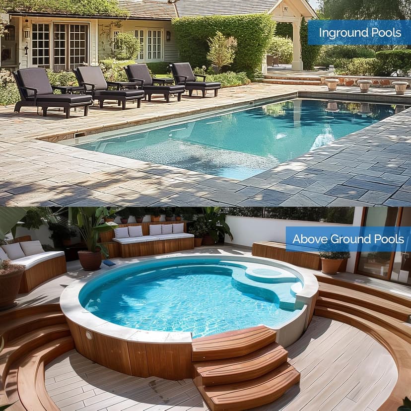 (2025 Upgrade) VINGLI Automatic Suction-Side Pool Vacuum Cleaner, Powerful Wall-Climbing Sweeper for Inground Pools, Includes 39.6ft Tangle-Free Hose (Blue&White)