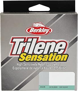 Berkley Trilene® Sensation, Low-Vis Green, 4lb | 1.8kg Monofilament Fishing Line, Suitable for Freshwater Environments