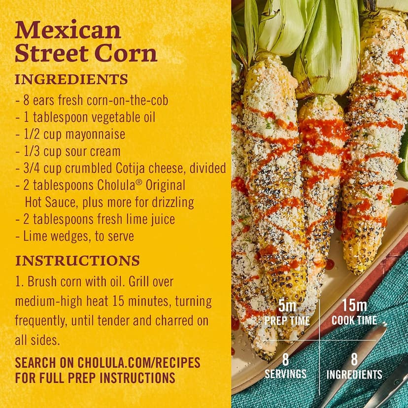 Cholula Original Hot Sauce Packets, 200 count - One 200 Count Individual Hot Sauce Packets with Mexican Peppers and Signature Spice Blend, Perfect Single-Serve Size for Delivery and Takeout B01DQ7F42C