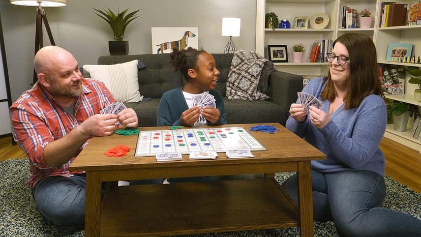 SEQUENCE- Original SEQUENCE Game with Folding Board, Cards and Chips by Jax ( Packaging may Vary ) White, 10.3" x 8.1" x 2.31"