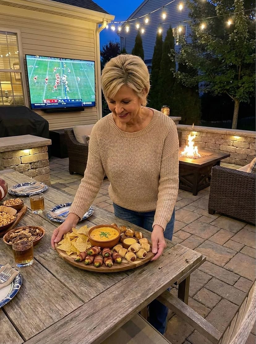 Solid acacia wood, not bamboo, football shaped cutting board. Football gifts for women, coaches, and tailgate hosts. American Football Charcuterie Board 16X9.5 Inch, Game Day Hosting Tray B0F4PNFBW6