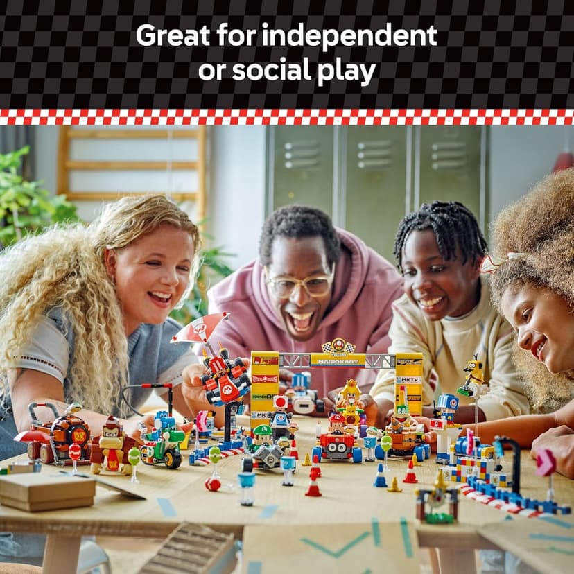 LEGO Super Mario: Mario Kart Standard Kit - Collectible Toy Building Set for Kids, Boys and Girls, Ages 7+ - Nintendo Mario Kart Toy for Fans - Gift Idea for Birthdays - 72032 B0DJ199XBY