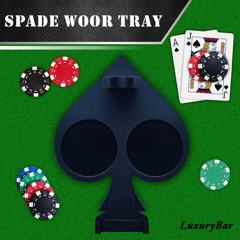 Poker Whiskey Decanter Sets for Men, 27oz Whiskey Decanter Set with Tray, Spout & Stones,Casino Liquor Decanter Dispenser Decanters for Alcohol Tequila Decanter Bourbon Gifts for Men Dad Him Husband