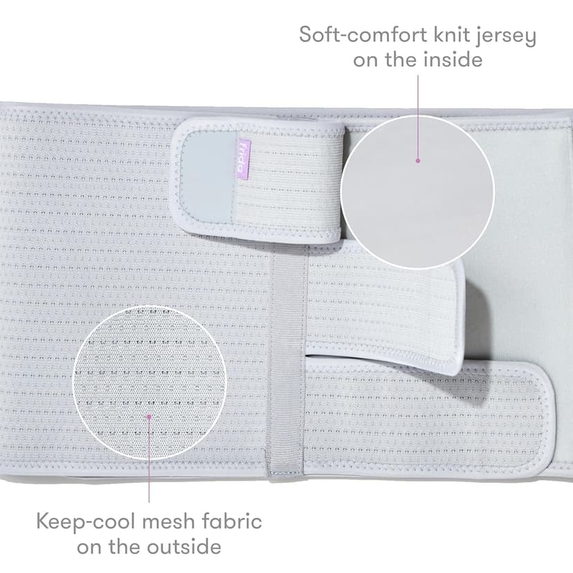 Adjustable Compression Wrap, After Birth Brace, Abdominal Support Band, 9 Inch High, Breathable Frida Mom Belly Binder for Natural & C-Section Postpartum Recovery, 9" High B09QRHY95G