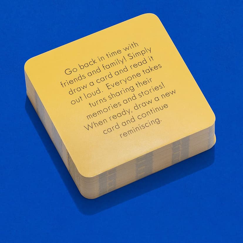 After Dinner Amusements: Do You Remember? 50 Questions to Share Memories (Conversation Game for Family and Friends, Gift for Host or Hostess)