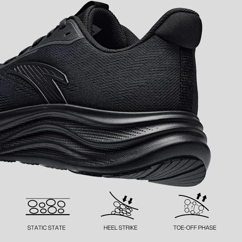 ANTA Men’s Running Shoes, Lightweight Cushioned Breathable Sneakers, Comfortable Trainers with Slip Resistant Outsole for Jogging, Walking and Daily Workout