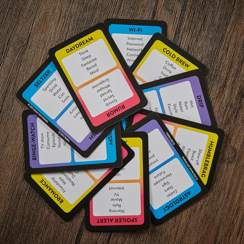 Hasbro Gaming Taboo Classic Game, Party Word Guessing Game for Adults and Teens, Board Game for 4+ Players Ages 13 and Up