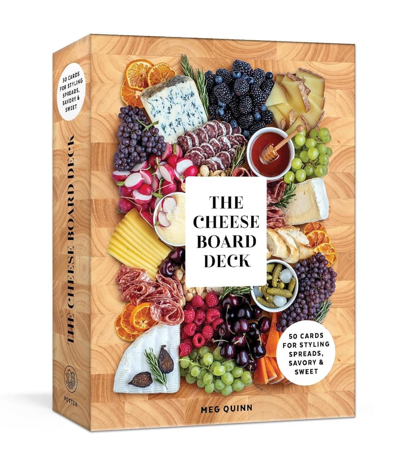 The Cheese Board Deck: 50 Cards for Styling Spreads, Savory and Sweet 0593233271