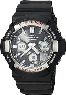 Casio Men's GAS-100-1ACR G Shock Analog-Digital Display Quartz Black Watch