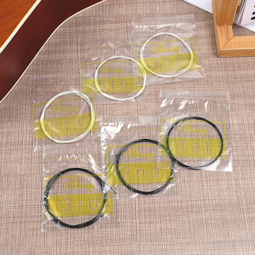 2 Sets Guitar Strings for Classical Guitar, Classicals Nylon Guitars Strings Acoustic, Classical Guitars Coated with Silver, Fast and Easy Restring