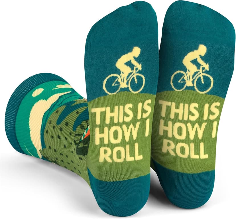 Premium Cotton Blend, Super Soft, Durable, Cycling Gift for Men and Women, Funny Novelty Socks, Bicycle Lovers Lavley Bike Socks Funny Gifts for Cyclists and Bicycle Lovers Men and Women B0C5PLB5V7