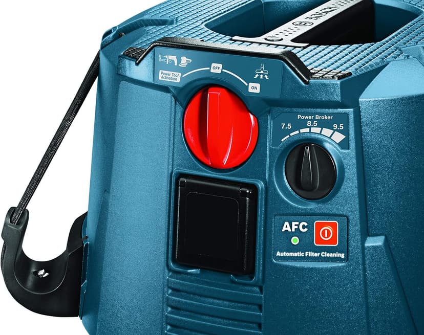 BOSCH VAC090AH Portable 9 Gallon Dust Extractor with Auto Filter Clean and HEPA Filter