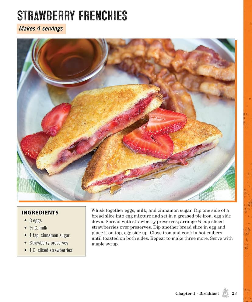 Weekend Camping Cookbook: Over 100 Delicious Recipes for Campfire and Grilling (Fox Chapel Publishing) Make-Ahead Meals for Outdoor Adventures - Cast Iron Nachos, Bacon S'Mores, Foil Packs, and More 1497102936