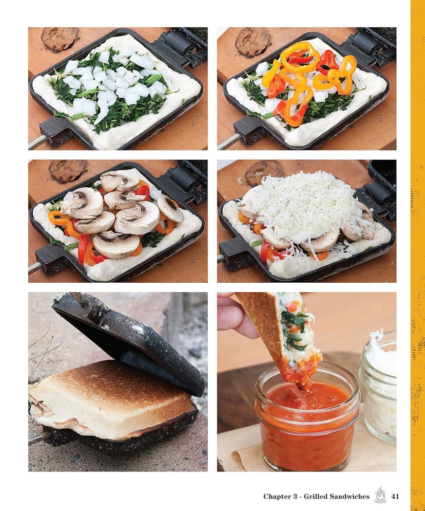 Weekend Camping Cookbook: Over 100 Delicious Recipes for Campfire and Grilling (Fox Chapel Publishing) Make-Ahead Meals for Outdoor Adventures - Cast Iron Nachos, Bacon S'Mores, Foil Packs, and More 1497102936