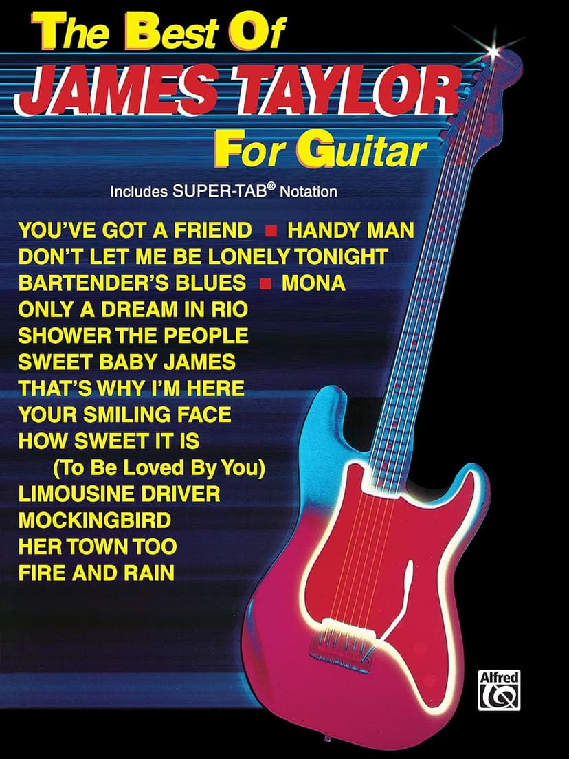 The Best of James Taylor for Guitar: Includes Super TAB Notation (The Best of... for Guitar Series)