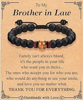 Gifts for Husband Brother Boyfriend Uncle Son Nephew Grandson Fiance Stepdad New Dad First Time Dad To Be Bracelet Gifts, Graduation Fathers Day Birthday Christmas Anniversary Valentines Day Gifts for Him Teen Boy Men