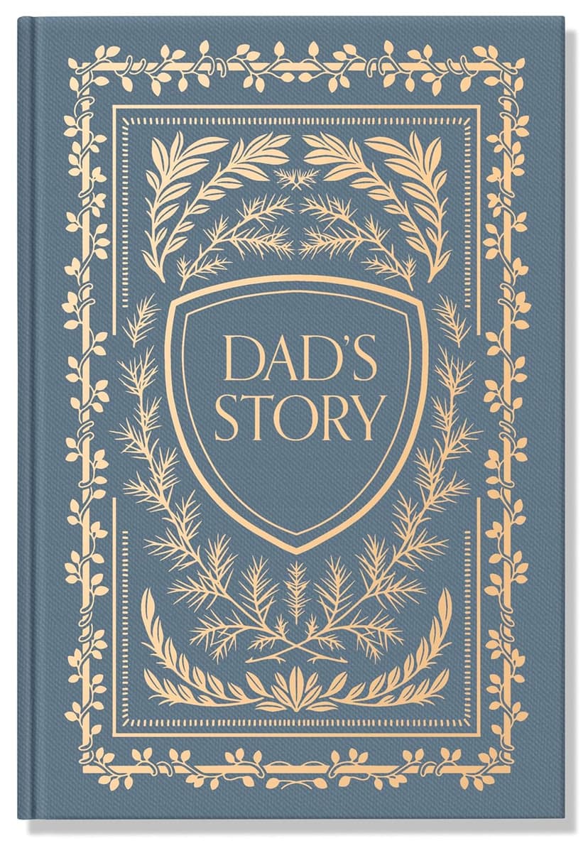Dad's Story Journal (Linen Hardcover): A Memory and Keepsake Journal for My Family (Heirloom Story Books and Guided Journals)