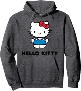 Hello Kitty Character Front and Back Pullover Hoodie