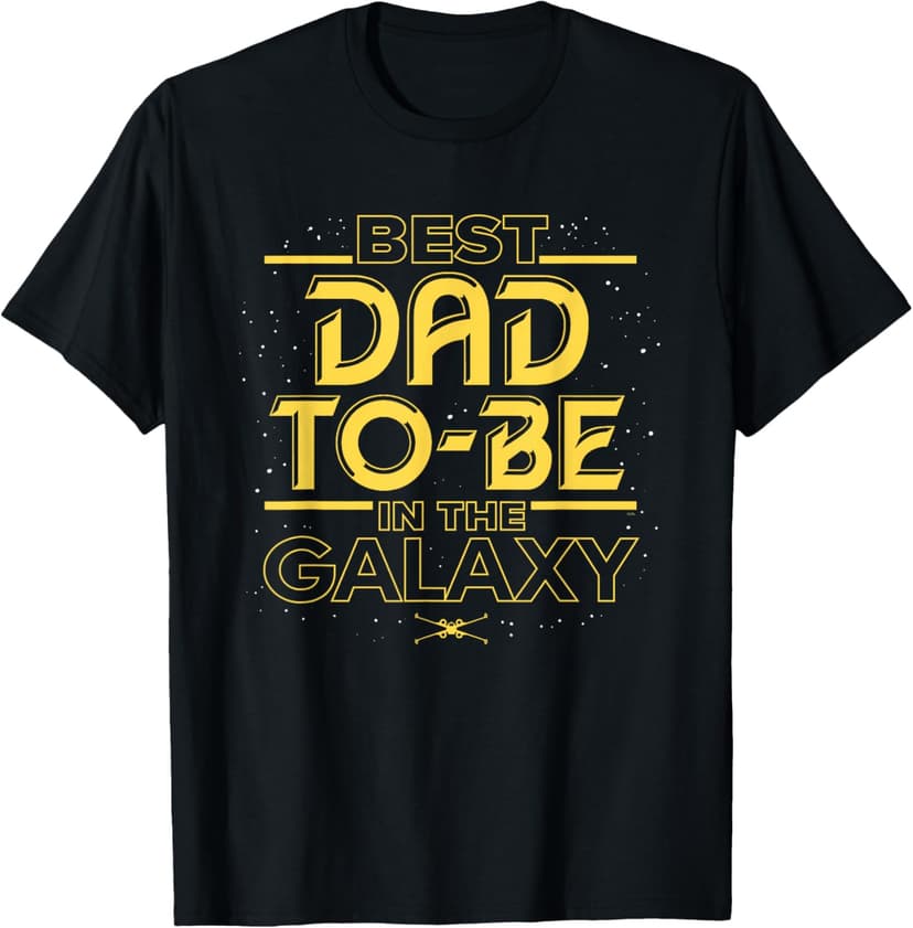 Star Wars Best Dad-to-Be in the Galaxy Birthday Father’s Day T-Shirt