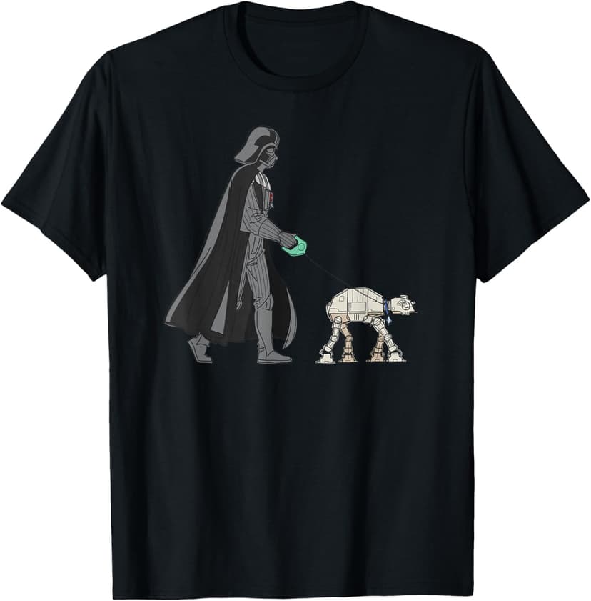 Star Wars Darth Vader the Dog Walker Meme T-Shirt