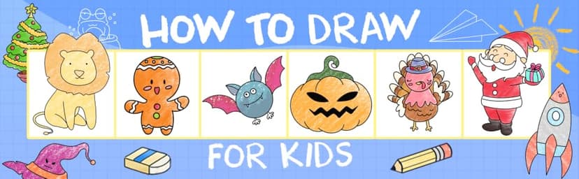 How To Draw 101 Things For Kids: Simple And Easy Drawing Book With Animals, Plants, Sports, Foods,...Everythings B09JBQBN5D
