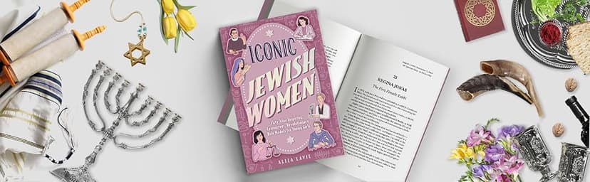 Iconic Jewish Women: Fifty-Nine Inspiring, Courageous, Revolutionary Role Models for Young Girls (A Perfect Bat-Mitzvah Gift) B0CKB13N4R